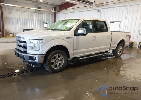 2015 Ford F-150 Lariat z USA, uszkodzony, nr VIN 1FTFW1EG2FKE86408